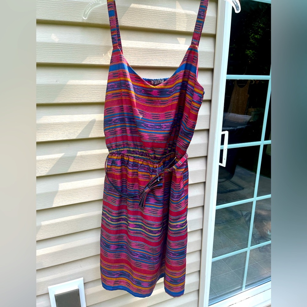 Aztec Print Sun Dress